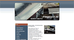 Desktop Screenshot of fliegerarzt.transina-server.de